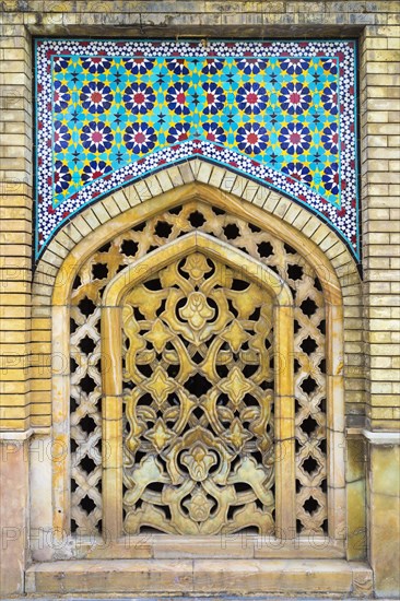 Window with tilework