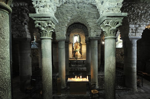 Crypt of the Basilica of Notre-Dame du Port