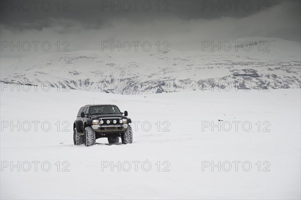 Super Jeep in the highlands