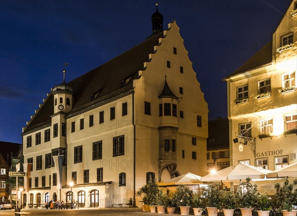 Town Hall at night