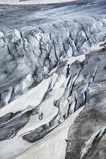 Melting Rhone Glacier
