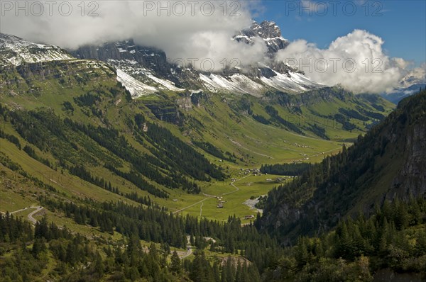 The Urnerboden high valley