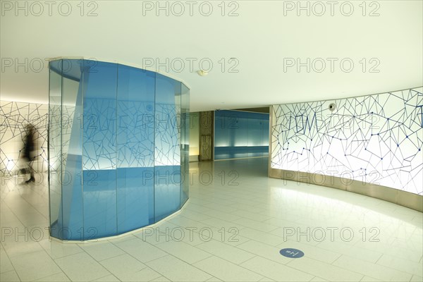 Artwork in the Underground City walkway system