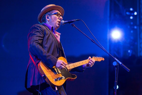 British singer-songwriter Elvis Costello