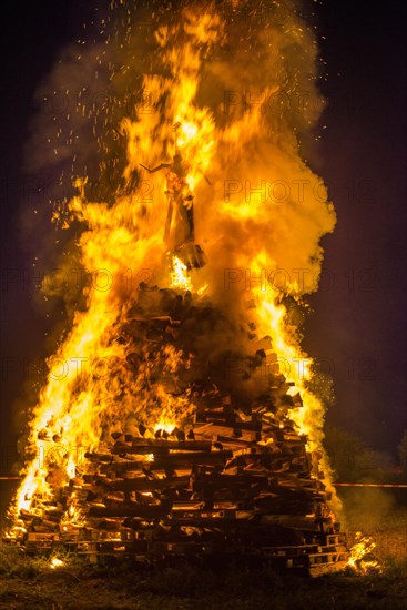 Easter bonfire