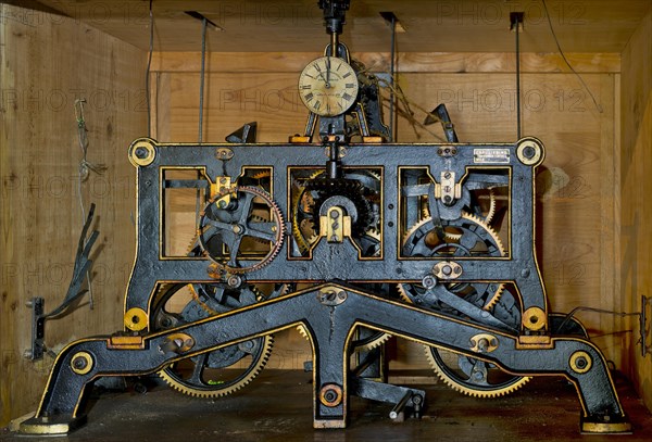 Church clock of the parish church of Lichtenegg