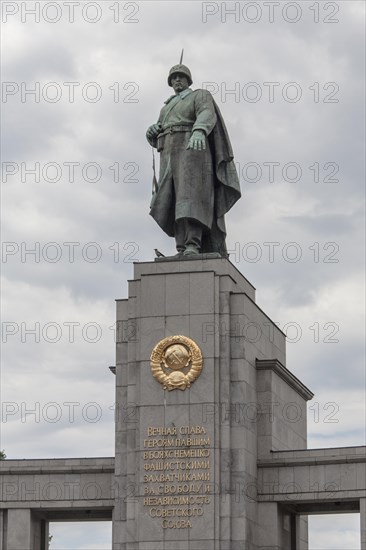 Soviet War Memorial to commemorate conquering Berlin in World War II