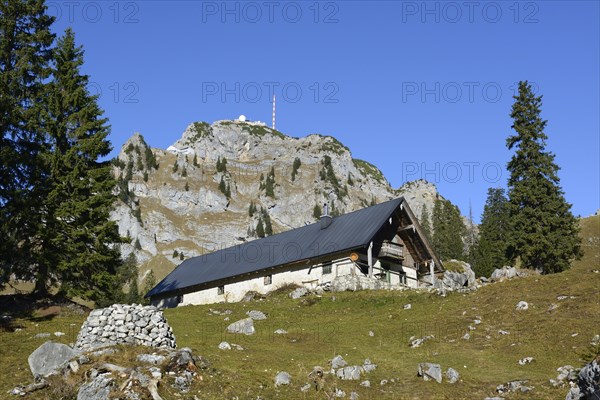 Mountain pastures in the Wendelstein range