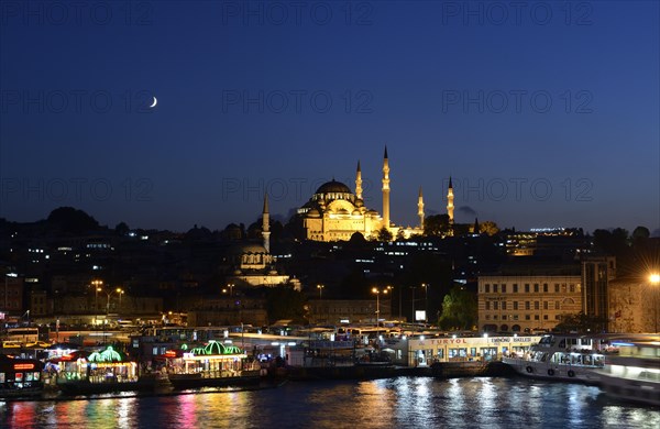 Golden Horn with Ruestem Pasha Mosque