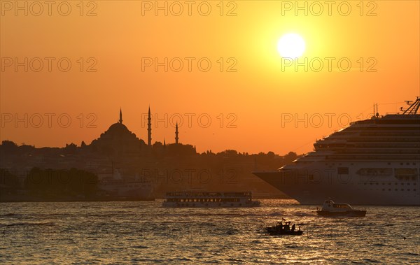 Sunset on the Bosphorus