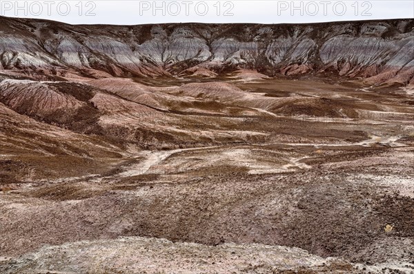 Rock formations in the Tepees area