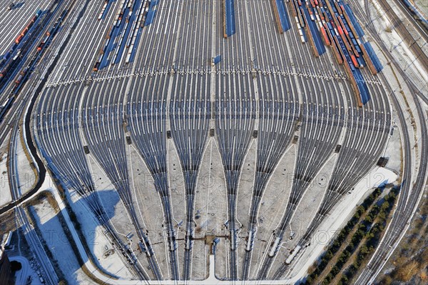 Tracks of Maschen Marshalling Yard