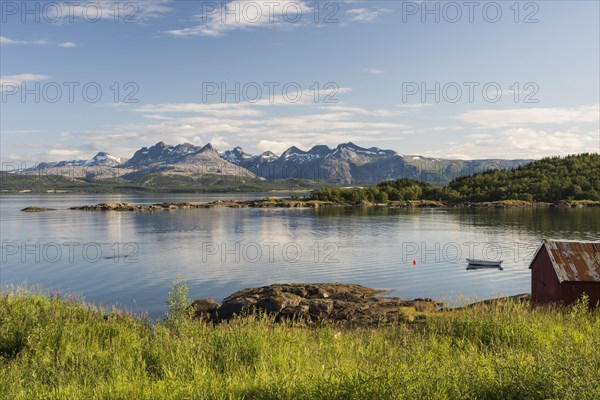 Banks of the Fjord near Bodo