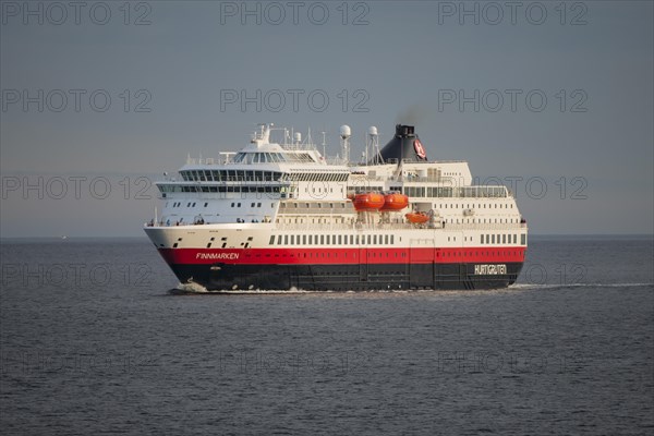 Hurtigruten ship 'Richard With' travelling through Vestfjord