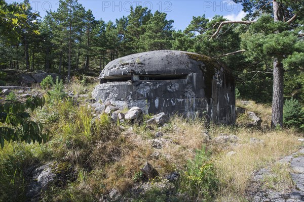 Old German bunker from the Second World War