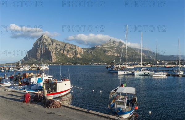 Boats in the harbor of San Vito Lo Capo