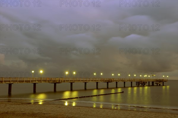 Pier at dawn