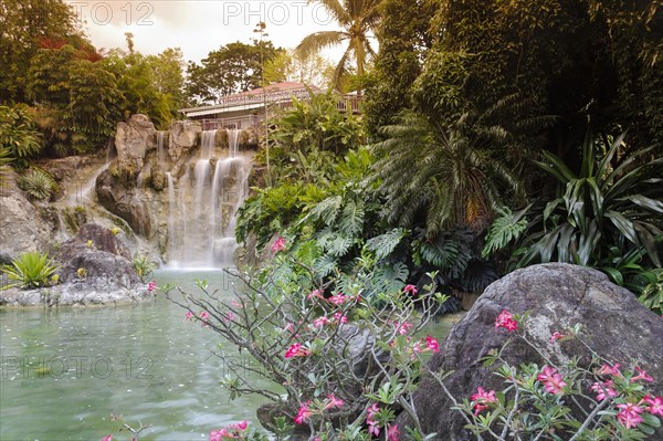 Restaurant above the waterfall