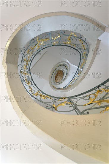 Beautifully curved staircase