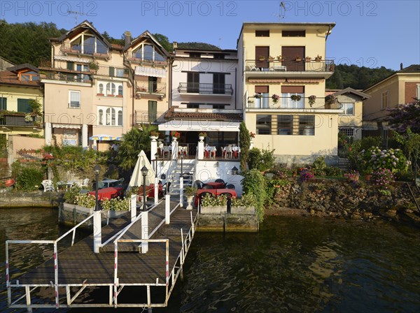Restaurant da Claudia on Lake Lugano or Lago di Lugano