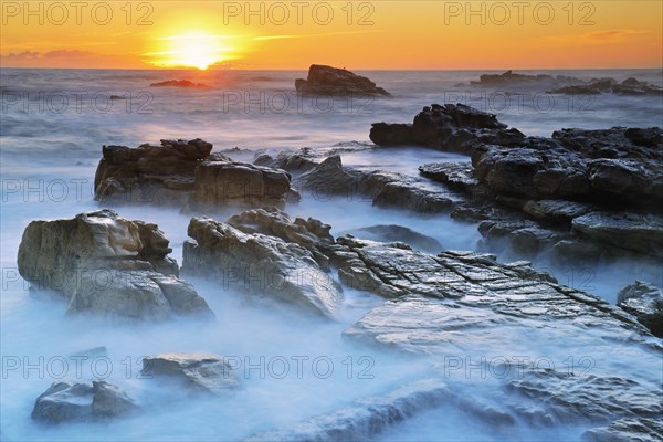 Sunset off Bird Island