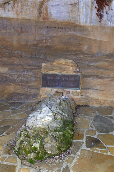 Grave of the South African poet