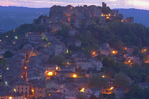 Townscape at dusk