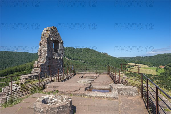 Burg Fleckenstein Castle or Chateau du Fleckenstein