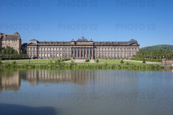 Rohan Castle on the Marneâ€“Rhine Canal