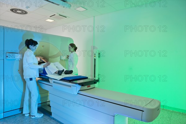 Positioning a patient in a computed tomography