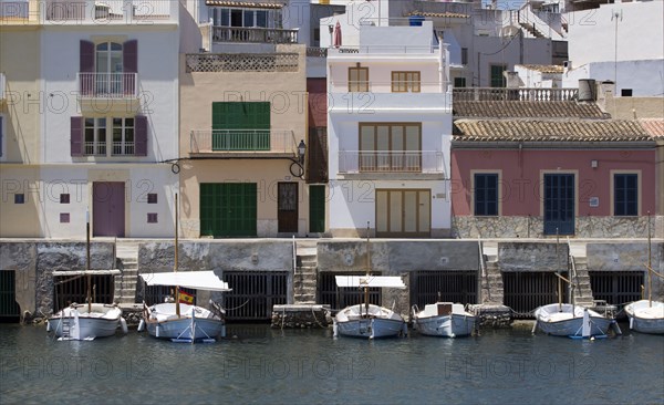 Fishing harbour of Porto Colom