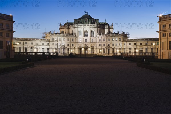 Baroque hunting lodge of Palazzina di Caccia di Stupinigi from the Dukes of Savoy