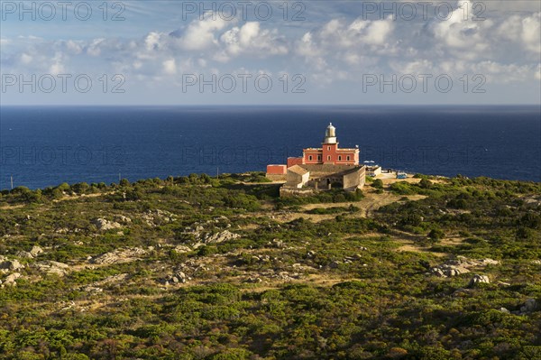 Lighthouse at Cape Spartivento on the Costa del Sud
