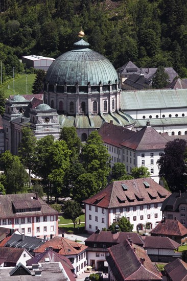 View of the town with the cathedral from the Weissenstein vantage point