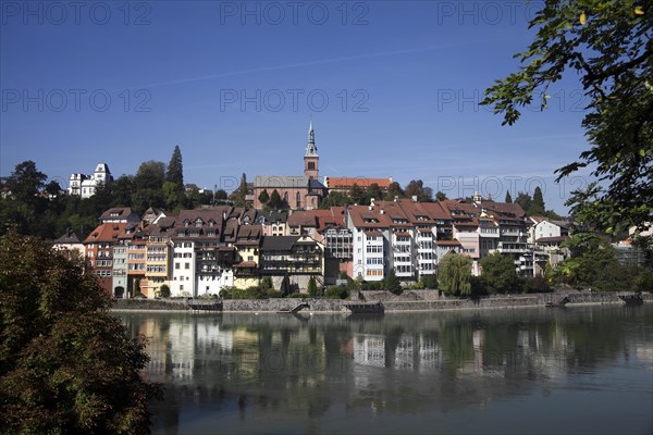 Historic centre on the Upper Rhine with the Church of the Holy Spirit