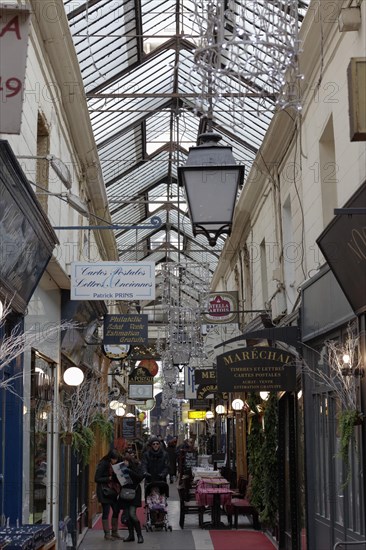 Historic shopping arcade