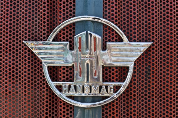 Cooler with the Hanomag logo