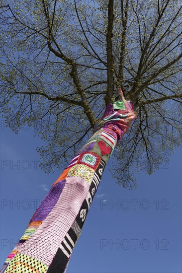 Knitted tree