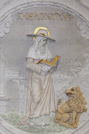 St. Jerome with a lion