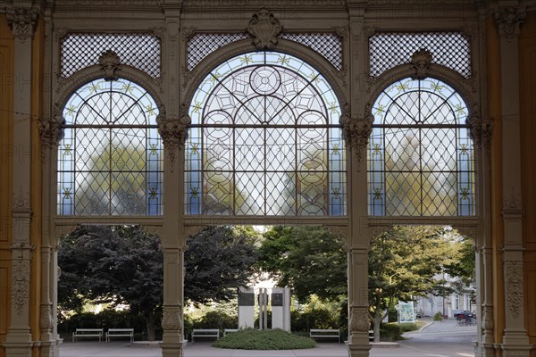 Historical glass window