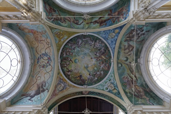 Ceiling mural