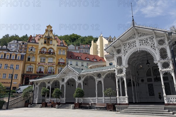 Historic wooden gazebo