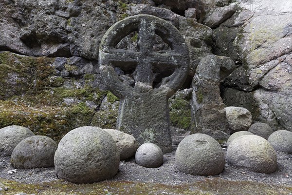 Catapult balls from the Thirty Years' War