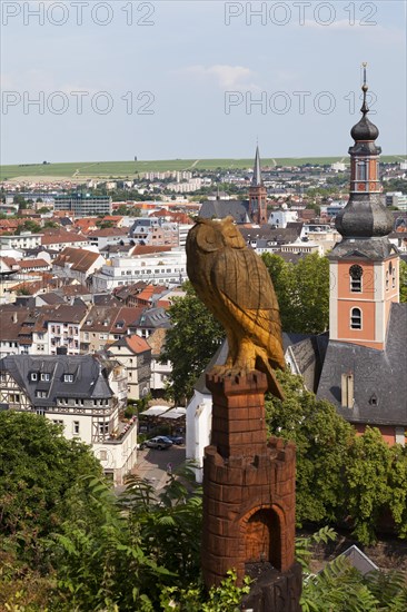 Kauzenburg castle on Kauzenberg hill