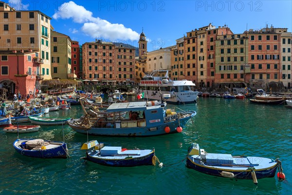 Boats in the old harbor