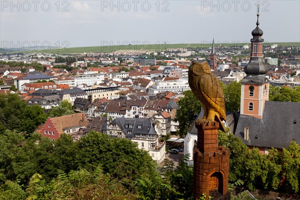 Kauzenburg castle on Kauzenberg hill