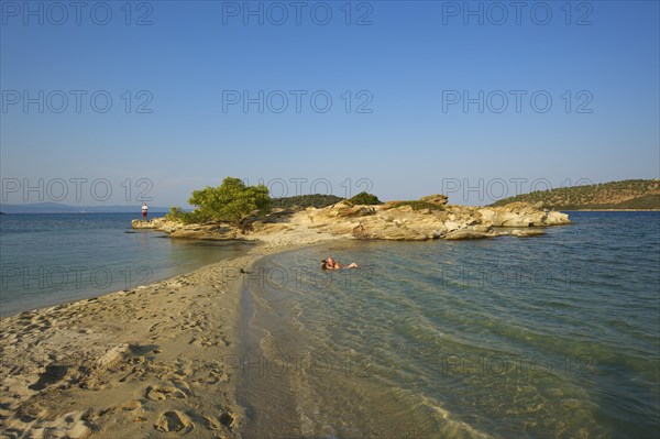 Lagonisi Beach in the evening
