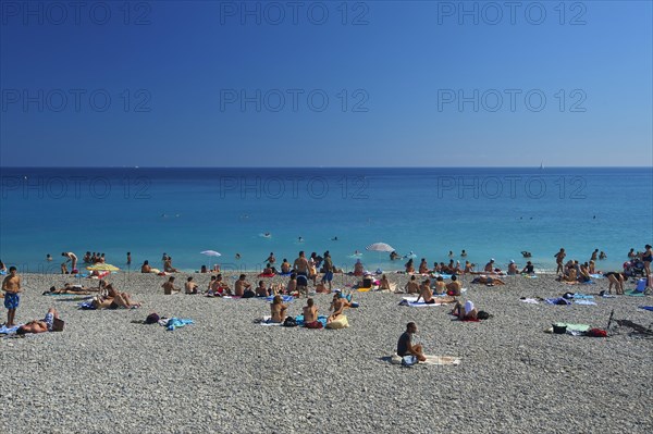 Beach at the Promenade des Anglais