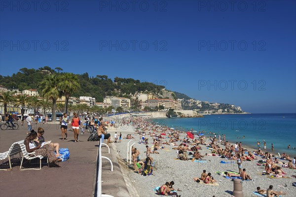 Beach at the Promenade des Anglais