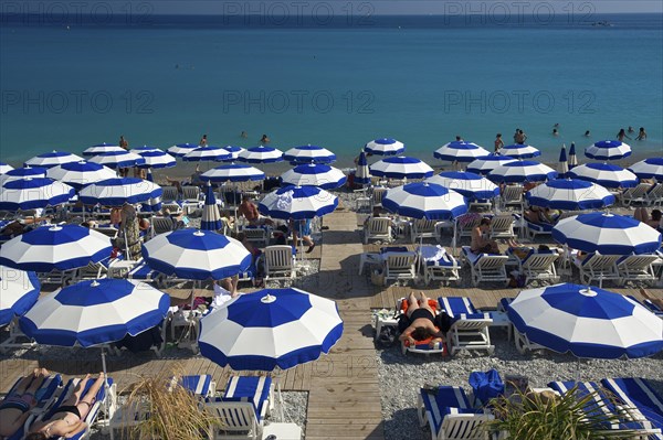 Beach at the Promenade des Anglais